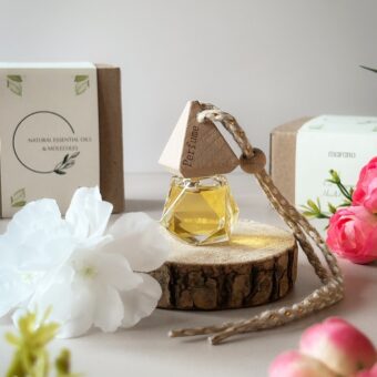 naturalny zapach do samochodu róza